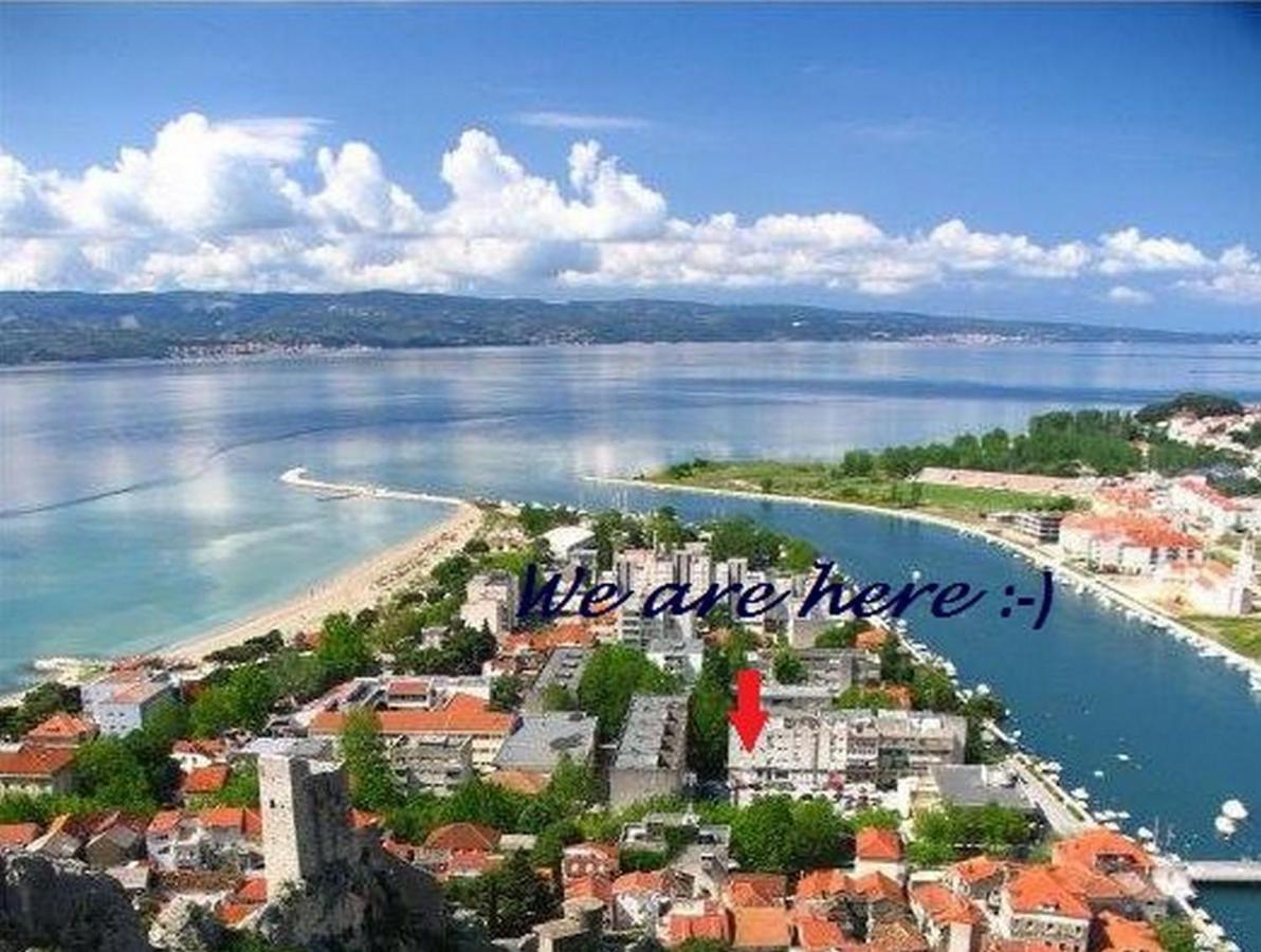 Apartment Vicko Omiš Exterior foto